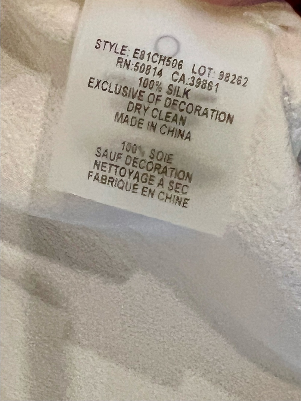 🕊️ Elie Tahari 100% Silk Sleeveless Blouse | Size Small | Ivory/Cream - Picture 5 of 7